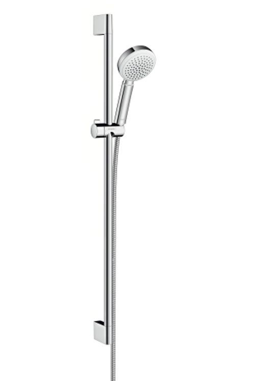 Hansgrohe-HG-Brausenset-Crometta-100-1jet-Unica-900mm-weiss-chrom-26658400 gallery number 1